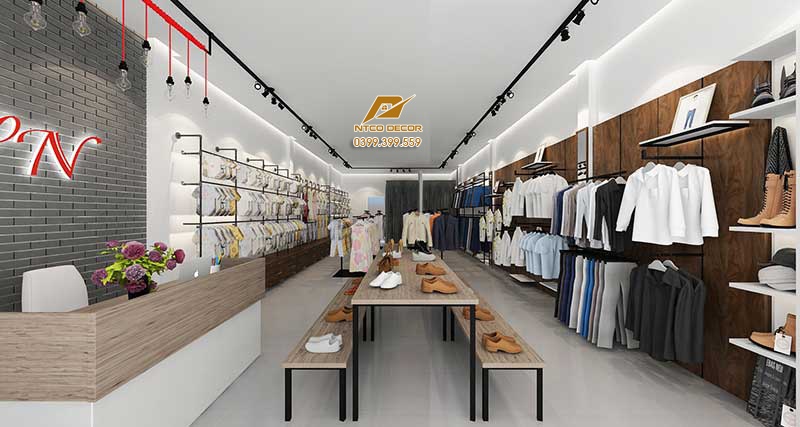 thiết kế shop thời trang ở Vũng Tàu